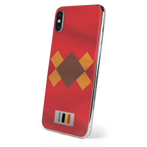 Belgium Soccer Flag iPhone X Skin
